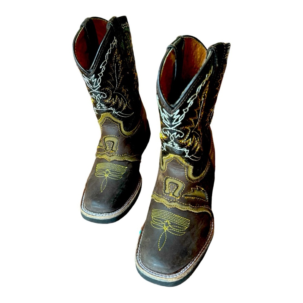 EL GENERAL 1901 Kids Western Cowboy Boots.Made in Mexico